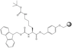 Фмок-Lys(Бок)-Ванг смола с низкой загрузкой (100-200 меш)