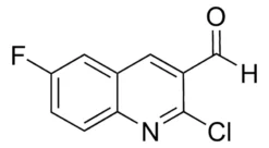 2-Хлор-6-фторхинолин-3-карбальдегид