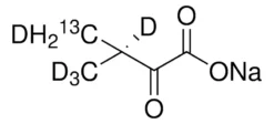 2-Кето-3-(метил-¹³C,d₁)-масляная-3,4,4,4-d₄ кислота натриевая соль