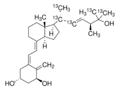 Раствор 1α,25-Дигидроксивитамина D₂-(20,21,22,26,27-¹³C₅)