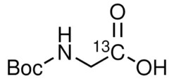 БОК-глицин-1-¹³C