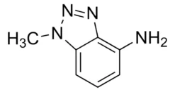 4-Амино-1-метил-1,2,3-бензотриазол