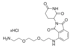 Помалидомид-ПЭГ2-C2-NH2 гидрохлорид