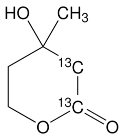 Мевалолактон-1,2-¹³C₂