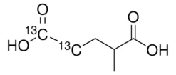 Раствор 2-метилглутаровой-4,5-¹³C₂ кислоты