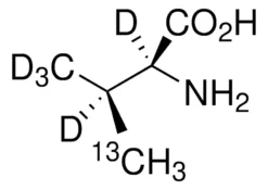 L-Валин-¹³C, d₅ (2,3,4,4,4-d₅, прo-R-метил-¹³C)