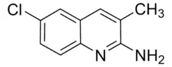 2-Амино-6-хлоро-3-метилхинолин