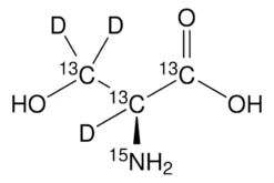 L-Серин-¹³C₃,¹⁵N,2,3,3-d₃