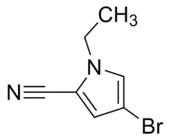 4-Бром-1-этил-1H-пиррол-2-карбонитрил