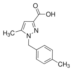 1-(4-Метилбензил)-5-метил-1H-пиразол-3-карбоновая кислота