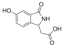 Уксусная кислота (5-гидрокси-3-оксо-2,3-дигидро-1H-изоиндол-1-ил)