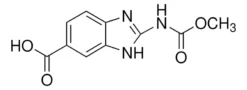 2-(Метоксикарбониламино)-1H-бензоимидазол-6-карбоновая кислота