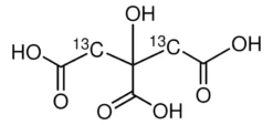 Лимонная кислота-2,4-¹³C₂