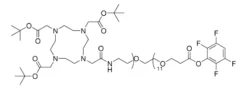 Эфир DOTA-трис(TBE)-амидо-dPEG<SUP>®</SUP><SUB>12</SUB>-TFP