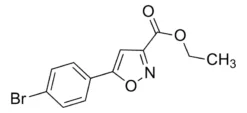 Этиловый эфир 5-(4-бромфенил)изоксазол-3-карбоновой кислоты