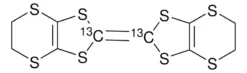 Бис(этилендитио)тетратиафульвален-2,2′-¹³C₂