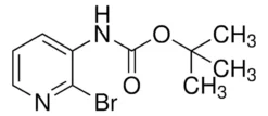 N-(terт-бутоксикарбонил)-3-амино-2-бромпиридин
