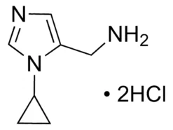 1-(1-Циклопропил-1H-имидазол-5-ил)метанамин дигидрохлорид