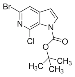 1-Трет-бутоксикарбонил-5-бром-7-хлор-1H-пирроло[2,3-c]пиридин