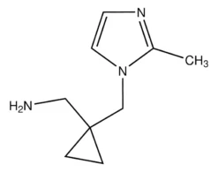 ((1-[(2-метил-1H-имидазол-1-ил)метил]циклопропил)метил)амин