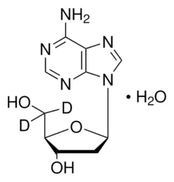 2-дезоксиаденозин-рибоза-5,5-d₂ моногидрат
