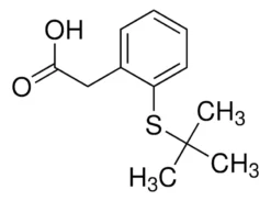 Уксусная кислота [2-(трет-бутилсульфанил)фенил]