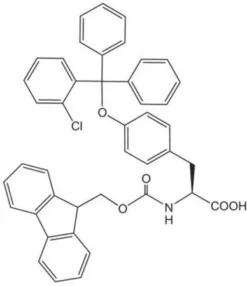 N-[(9H-флуорен-9-илметокси)карбонил]-O-[2-хлортритил]-L-тирозин