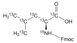 Фмок-L-лейцин-<SUP>13</SUP>C<SUB>6</SUB>,<SUP>15</SUP>N