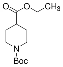 Этиловый эфир 1-(трет-бутоксикарбонил)пиперидин-4-карбоновой кислоты