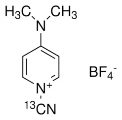 Тетрафтороборат 1-циано-¹³C-4-диметиламинопиридиния