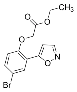 Этиловый эфир 2-(4-бром-2-(изоксазол-5-ил)фенокси)уксусной кислоты