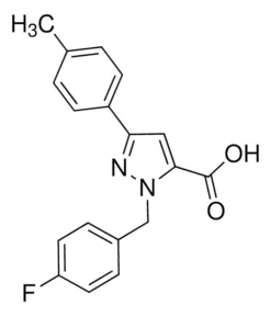 1-(4-Фторбензил)-3-п-толил-1H-пиразол-5-карбоновая кислота