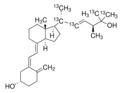 Раствор 25-гидроксивитамина D₂ (20,21,22,26,27-¹³C₅)