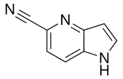5-Циано-1H-пирроло[3,2-b]пиридин