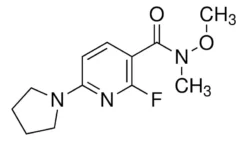 2-Фтор-N-метокси-N-метил-6-(пирролидин-1-ил)никотинамид