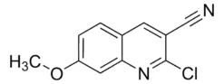2-Хлор-7-метоксихинолин-3-карбонитрил