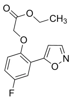 Этиловый эфир 2-(4-фтор-2-(изоксазол-5-ил)фенокси)уксусной кислоты