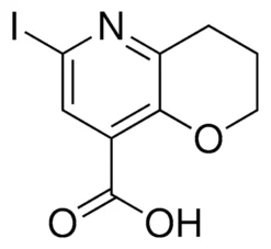 6-Йод-3,4-дигидро-2H-пирано[3,2-b]пиридин-8-карбоновая кислота