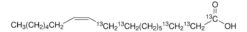 Цис-вакценовая кислота-1,2,3,9,10-¹³C₅