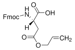 Фмок-Асп(OАлл)-OH