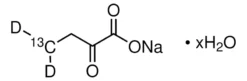 2-оксомасляная кислота-4-¹³C,4,4-d₂ натриевая соль гидрат