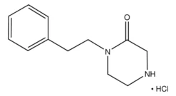 1-(2-Фенилэтил)пиперазин-2-он гидрохлорид