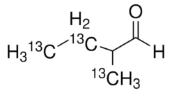 2-Метил-¹³C-масляный альдегид-3,4-¹³C₂