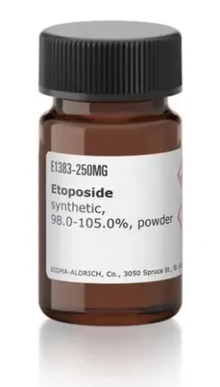 Этопозид синтетический 98-105% порошок (ингибитор топоизомеразы II)