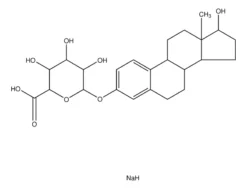 Эстрадиол 3-(β-D-глюкуронид) натриевая соль