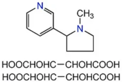 (--)-Nicotine, Ditartrate