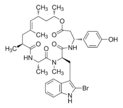 Ясплакинолид 97% HPLC (Jaspamide) для нейробиологии и онкологии