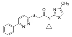 N-Циклопропил-N-(4-метилтиазол-2-ил)-2-(6-фенилпиридазин-3-илтио)ацетамид
