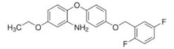 SEA0400 (2-[4-[(2,5-Дифторфенил)метокси]фенокси]-5-этоксибензенамин)