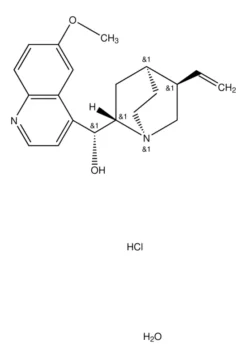 Quinine hydrochloride dihydrate